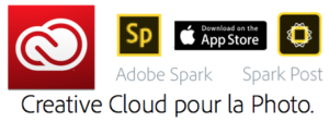 Logo Spark 300x112 Adobe Spark Post : Créer des Visuels au Design Stupéfiant pour vos Réseaux Sociaux