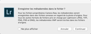 Sav meta fichier LR 300x114 LensTagger : Quand Lightroom ne reconnait pas votre objectif.